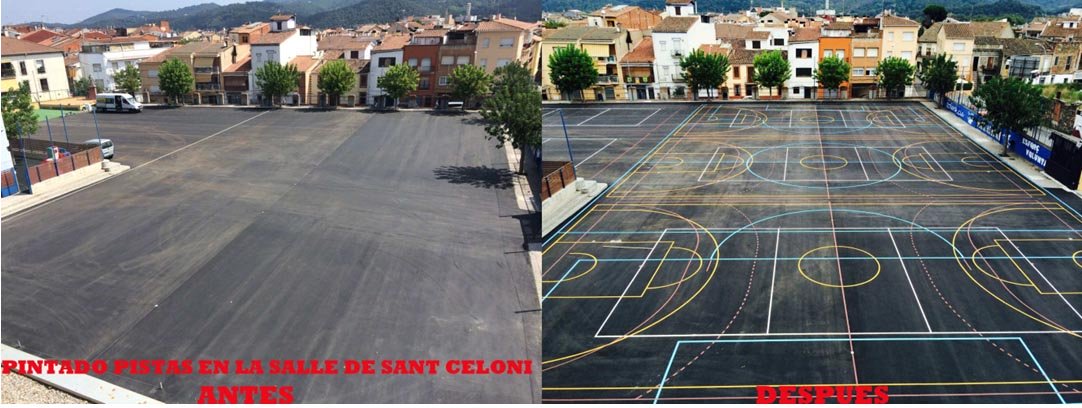 La empresa de pintores en Barcelona pintó en La Salle de Sant Celoni