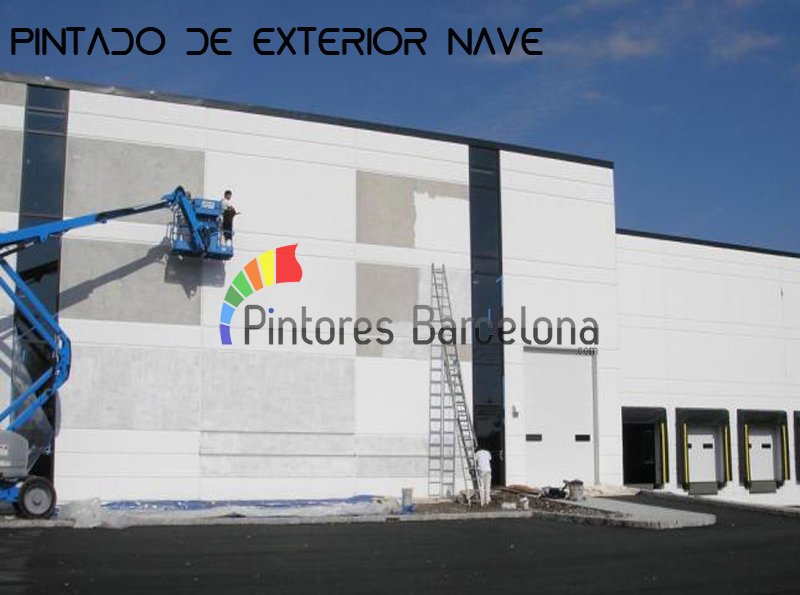 Pintura industrial Barcelona pintado de nave