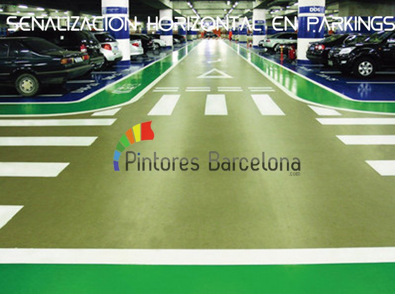 Pintura industrial Barcelona pintar parking