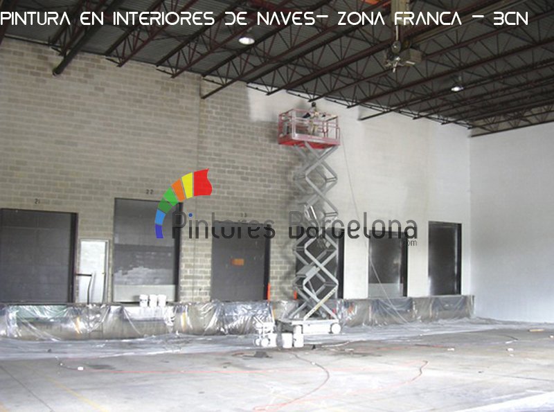 Pintar interior de naves industriales